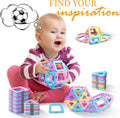 Magnetic Tiles Toys for 3 4 5 6 7 8+ Year Old Boys Girls Upgrade Macaron Castle Blocks Building Set for Toddlers STEM Creativity/Educational Toys