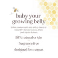 Burt'S Bees Mama Belly Butter Stretch Mark Cream for Pregnancy Massages Body & Reduces Scar Appearance, Prenatal & Postnatal Tummy Skin Care, Shea