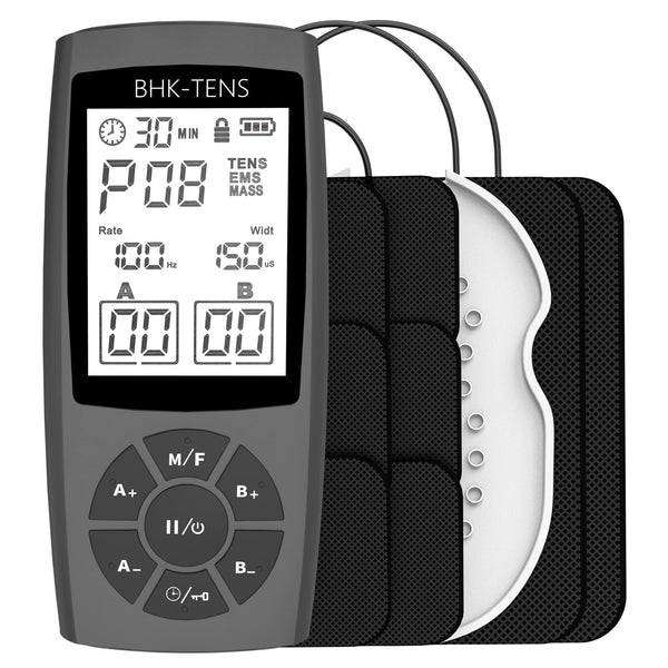 TENS Unit Muscle Stimulator for Pain Relief Therapy, 22 Modes EMS TENS Machine, Electronic Muscle Relaxer for Shoulder Pain Relief, Back Pain,