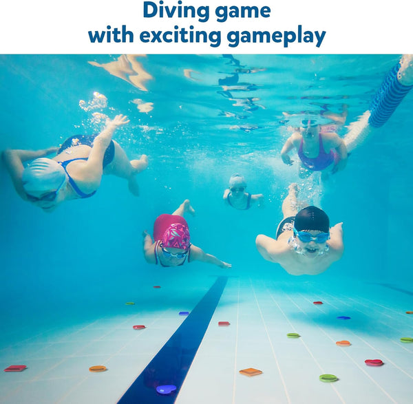 Skillmatics Seek & Splash Diving Gem Toys - Underwater Search and Find Game, Perfect for Swimming Pool & Summer Fun for Kids, Gifts for Boys &