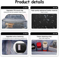 BOYATU Travel Makeup Bag Organizer Cosmetic Bag: 3 Pcs Set Make up Bags for Women with Handle - Waterproof Vegan Leather Toiletry Bags with