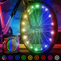 Activ Life LED Bike Wheel Lights with Batteries Included, Get 100% Brighter and Visible from All Angles for Ultimate Safety & Style (1 Tire Pack,