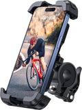 Lamicall Bike Phone Mount Holder - Motorcycle Phone Mount, Adjustable Cell Phone Holder, Bicycle Scooter Handlebar Cradle Clip for Iphone 16 Pro