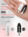 8Pcs No Bend No Crease Hair Clips - Styling Duck Bill Clips Alligator Hair Barrettes for Styling Sectioning Small Gifts for Women Girl Salon