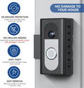 KIMILAR Anti-Theft Video Doorbell Mount Compatible with Ring/Blink Wireless Video Doorbell, Adjustable Mounting Bracket Accessories for Houses,