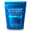 Ancient Minerals Magnesium Bath Flakes Ultra with Optimsm - Resealable Magnesium Bag of Zechstein Chloride Alternative to Epsom Bath Salt (1.65 Lb)