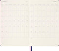 Moleskine Limited Edition Sakura 18 Month 2025-2026 Weekly Planner, Hard Cover, Large (5" X 8.25"), Cherry Blossoms, 208 Pages