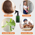 Plastic Spray Bottles 17OZ Empty Spray Bottle 2PCS Refillable Water Squirt Bottles Leakproof Water Spray Bottles for Cleaning Solution Alcohol