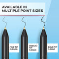 Paper Mate Write Bros Ballpoint Pens, Medium Point (1.0Mm), Black, 12 Count