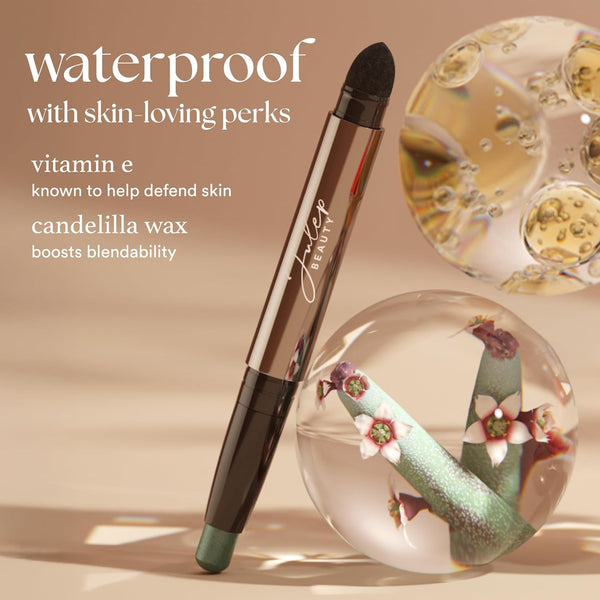 Julep Eyeshadow 101 Cream to Powder Waterproof Eyeshadow Stick, Charcoal Matte