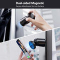 Miikare Dual Magnetic Phone Holder for Magsafe, Strong Magnets Gym Phone Holder Mount, 360 Rotation Adjustable, Hands Free Cell Phone Holder