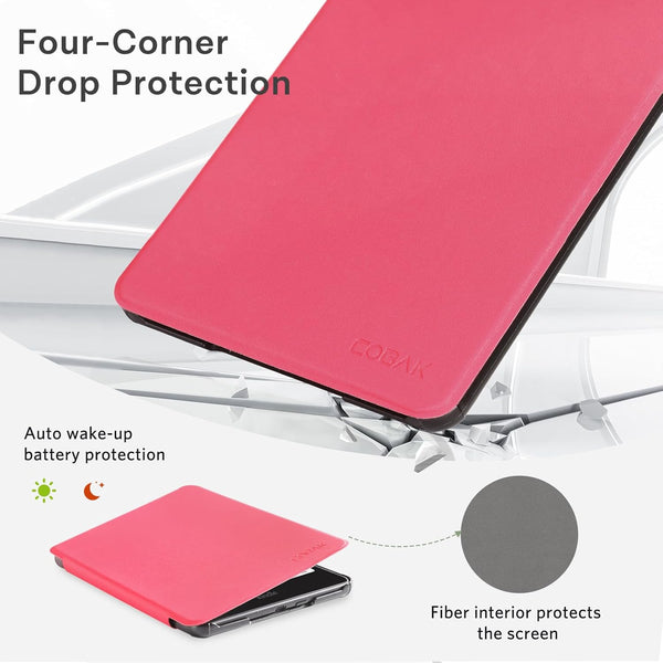 Cobak Magnetic Case for 7" Kindle Paperwhite 12Th Gen 2024 and Kindle Colorsoft - Compatible with Iphone Magsafe, for Popsockets Grip, for Anker