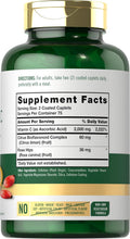 Carlyle Vitamin C 2000Mg | with Rose HIPS | 150 Caplets | Vegetarian, Non-Gmo, Gluten Free Supplement