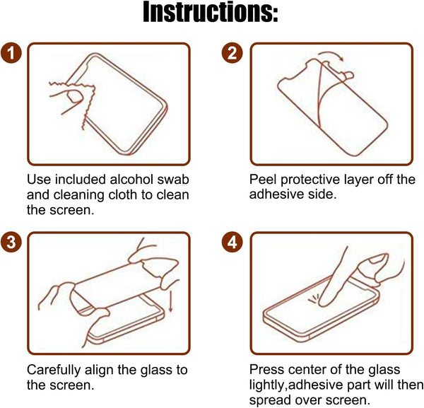 Pehael [2+2 Pack Iphone 13 Pro Max Privacy Screen Protector with Camera Lens Protector Full Coverage Anti-Spy Tempered Glass Film 9H Hardness