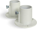 Blue Wave NE1228PR Aluminum Deck Flanges for above Ground Pool Ladder - Pair