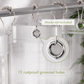 Amazerbath Shower Curtain Liner, 72X72 Clear Shower Curtain Liner, Waterproof Plastic Shower Liner, Cute Lightweight PEVA Shower Curtain for
