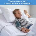 Preboun 2 Pcs Hospital Bed Sheet Fitted 36 X 84 X 14 Inch with Hospital Bed Sheets and Pillow Cases Elastic All around for Home, Massage Table,