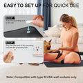 Professional Grounding Mat for Sleep - Improve Sleep Quality, Reduce Stress Fatigue Anxiety, Balanced Energy, Durable Conductive Carbon Grounding