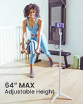 Magnetic Selfie Stick & Tripod for Iphone, 64' Phone Stand with Remote for Cell Phone Iphone 16 Pro Max
