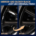 cocomfix Gloss Black Rim Touch Up Paint, Rim Paint Pen, Car Wheel Scratch Repair Kit for Curb Rash & Scratches, Universal Gloss Black Enamel paint