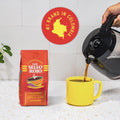 Sello Rojo, Tradicional Medium Roast Ground Coffee Bag, 16 Oz