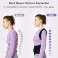 Back Brace for Women Men Posture Corrector Improve Posture Lumbar Support Shoulder Lower Upper Back Pain Relief