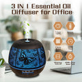 Essential Oil Diffuser for Bedroom 400Ml,Diffusers for Home with R/C,Cool Mist Humidifier Large Room,Ultrasonic Scent Diffuser Waterless Auto