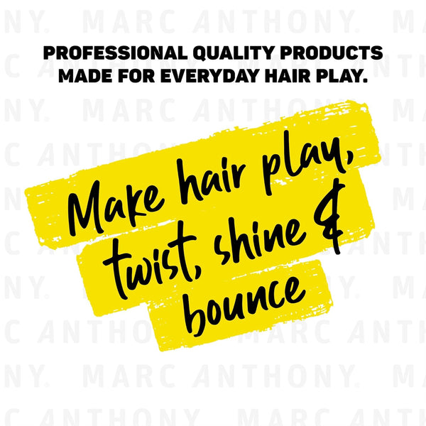 Marc Anthony Styling Hair Cream, Instantly Thickening Biotin & Vitamin E Hair Cream, Lightweight Hold for Thicker & Fuller Volumizing Product for