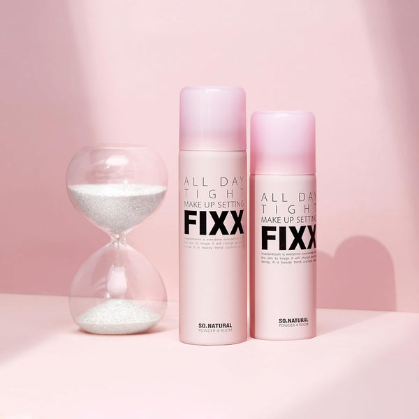 SO NATURAL ALL DAY TIGHT MAKE up SETTING FIXER - Mist-Type Spray, Long Lasting