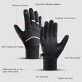 Kyncilor Womens Winter Gloves Mens Thermal Gloves with Touchscreen Fingers Anti-Slip Grip for Runing Working Texing Driving