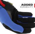 Mechanix Wear: Fastfit Work Glove with Elastic Cuff for Secure Fit, Performance Gloves for Multi-Purpose Use, Touchscreen Capable Safety Gloves