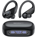 Occiam Wireless Earbuds Bluetooth Headphones Ear Buds 96Hrs Playback Sport Over-Ear Waterproof Wireless Headphones Earphones with Earhooks ENC