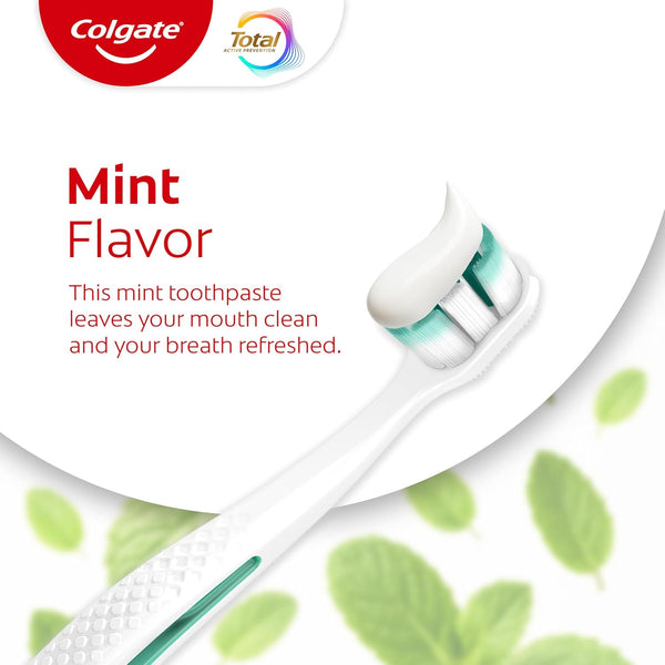 Colgate Total Plaque Pro Release Whitening Toothpaste, 2 Pack, 3.0 Oz Tubes