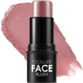 FOCALLURE Cream Blush Makeup,Buildable Blush Stick for Cheeks,Matte and Dewy Finish,Long Wearing,Easy Application,Lightweight Multi Stick,Rose FLUSH