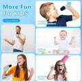 Mini Karaoke Machine with 2 Wireless Microphones for Kids Adults, Kids Karaoke Machine for Girls 18 Pre-Loaded Songs 4, 5, 6, 7, 8, 10, 12+ Years