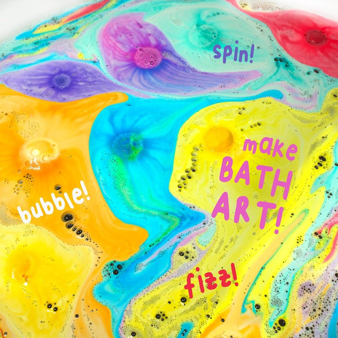 Mr. Bubble Galaxy Bath Bombs, Signature Bubblegum Scent, Set of 8 Different Bath Bomb Planets