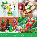 Vivifying Garden Twine, 656 Feet 2Mm Green Plant Ties, Strong Jute Twine String for Climbing Plants, Tomatoes, Floristry, Crafts