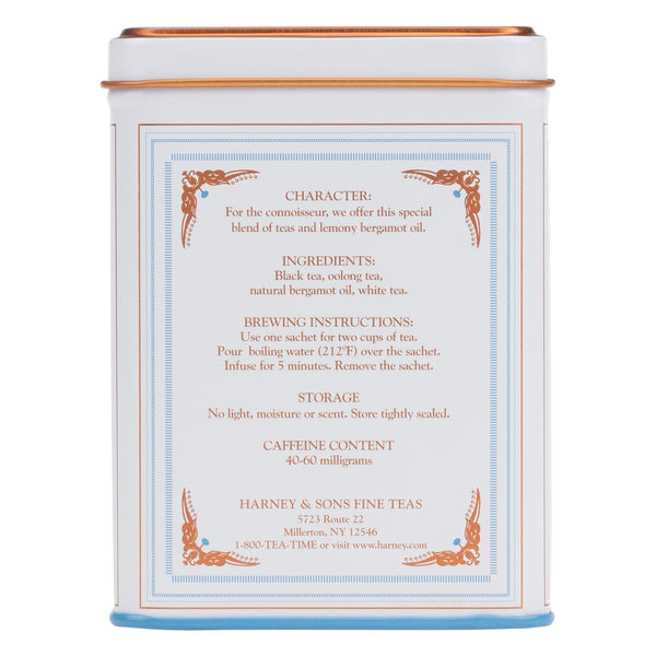 Harney & Sons Earl Grey Supreme, Black Tea, 20 Sachets