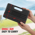 25 Piece Tool Set, Small Home Tool Kit for Men Women, Mini Basic Household Hand Tools Kit with Plastic Tool Box for All Purpose, Repair