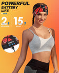 Lc-Dolida Sleep Headphones Headband Bluetooth 5.4, Sports Headband Earphones Wireless with Speaker Microphone USB C for Sleeping Gift Workout