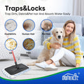 HOMEXCEL Reusable Microfiber Mop Pads Compatible with O-Cedar Hardwood Floor'N More Microfiber Mop-Mop Head Pads Refills for Wet and Dry Use-2 Pack