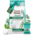 Gurunanda Breathe Shower Steamers for Aromatherapy 10 Pack, Relaxation Gifts for Women & Men with Essential Oils, Stress & Congestion Relief, Self
