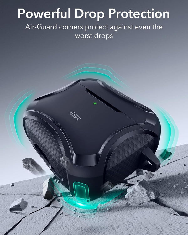 ESR for Airpods 4 Case (Halolock), Compatible with Airpods 4Th Generation Case (2024), Compatible with Magsafe, Powerful Drop Protection, Magnetic