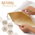 Nectar & Nest Reusable Bread Bags for Homemade Bread (2 Pack) - XL Cotton Beeswax Bags, Sourdough Bag, Beeswax Bag, Sourdough Storage
