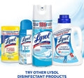 Lysol Disinfectant Spray, Sanitizing and Antibacterial Spray, for Disinfecting and Deodorizing, Crisp Linen, 12.5 Fl Oz (Pack of 2)