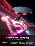 LISEN for Magsafe Car Mount Charger, 15W Fast Charging Magnetic Wireless Car Charger [Mini & Metal], 2025 Ultra Magnetic Car Phone Holder