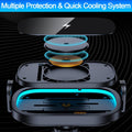 Wireless Car Charger for Samsung Galaxy Z Fold 6/5/4/3, 15W Fast Charging Car Mount, Car Accessories, Air Vent Charging Car Phone Holder for