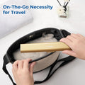 Aluminum Toothbrush Travel Case, Portable Travel Toothbrush Holder, Durable Manual Toothbrush Box Container for Traveling, Bathroom, Camping,