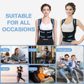 Back Brace Posture Corrector for Women and Men,Adjustable Full Back Brace and Shoulder Straightener,For Back Pain Relief,Hunchback