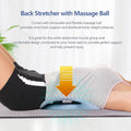 RESTCLOUD Back Stretcher for Back Pain Relief, Lower Back Stretcher Back Stretching Cushion, Lumbar Stretcher Device Helps with Spinal Stenosis